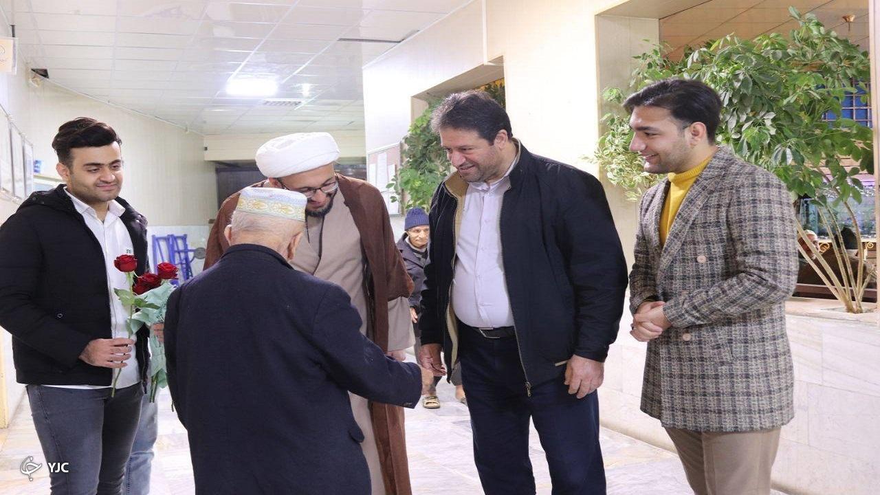 تکریم پدران سالمند سنندجی + تصاویر