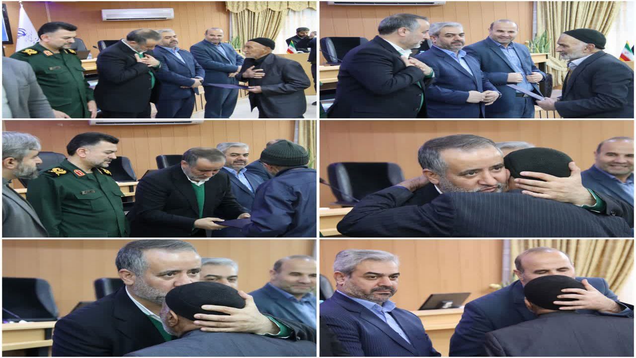 تجلیل از پدران و فرزندان شهدا در سمنان