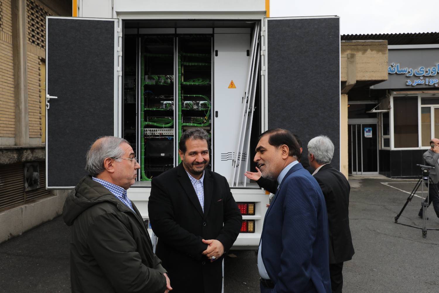 افتتاح واحد سیار تلویزیونی شبکه استانی خلیج فارس
