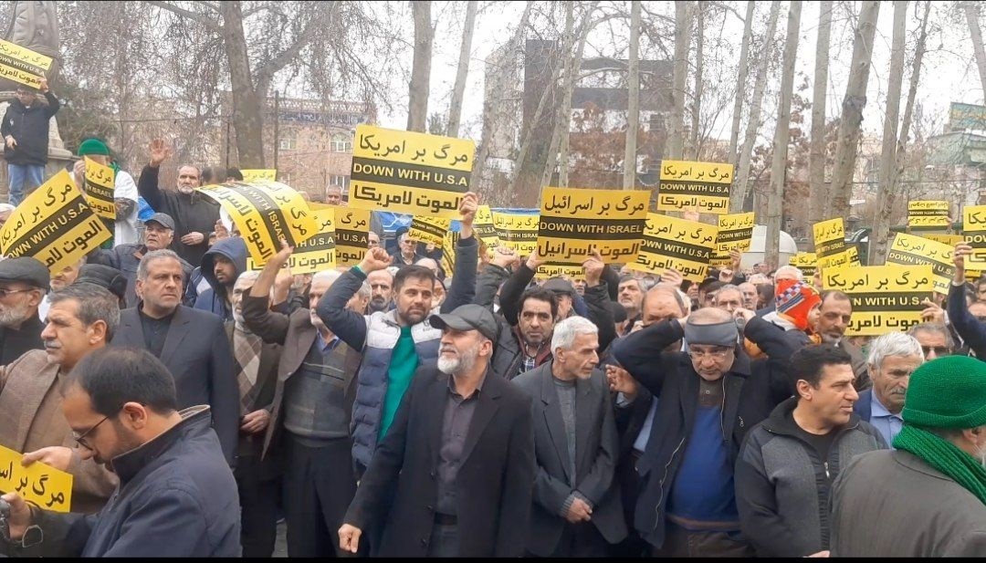 اعلام انزجار نمازگزاران البرزی از جنایات رژیم صهیونیستی