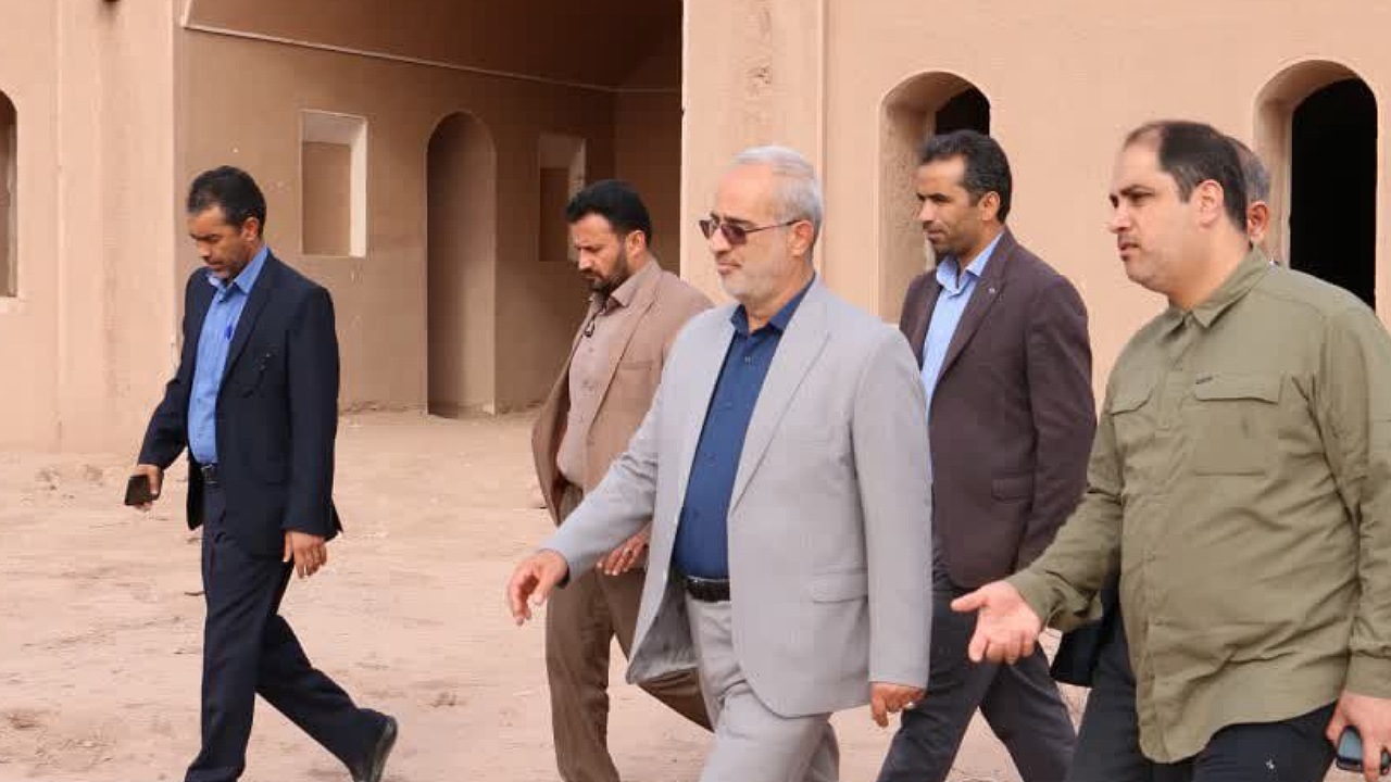 مرمت کاروانسرای شفیع‌آباد
