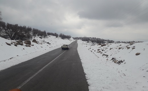 برف روبی مسیر اندیکا به شهرکرد