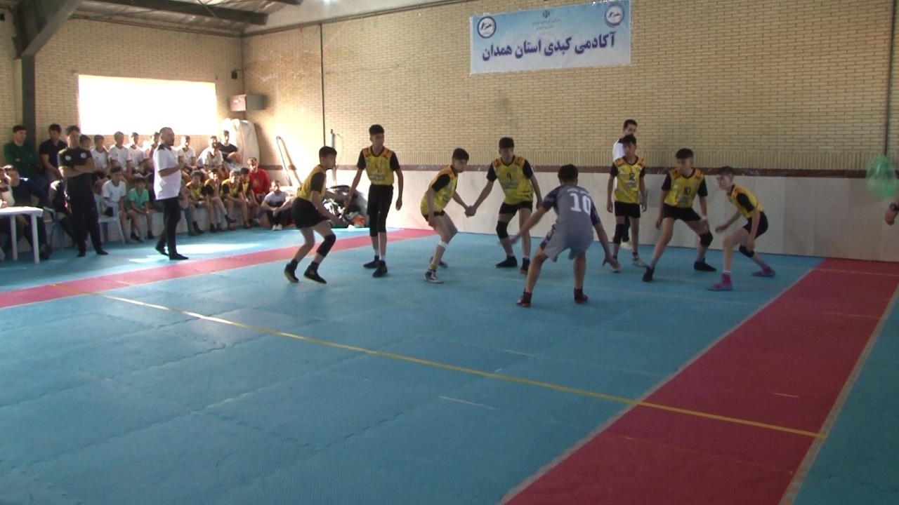 مسابقات کبدی قهرمانی استان همدان