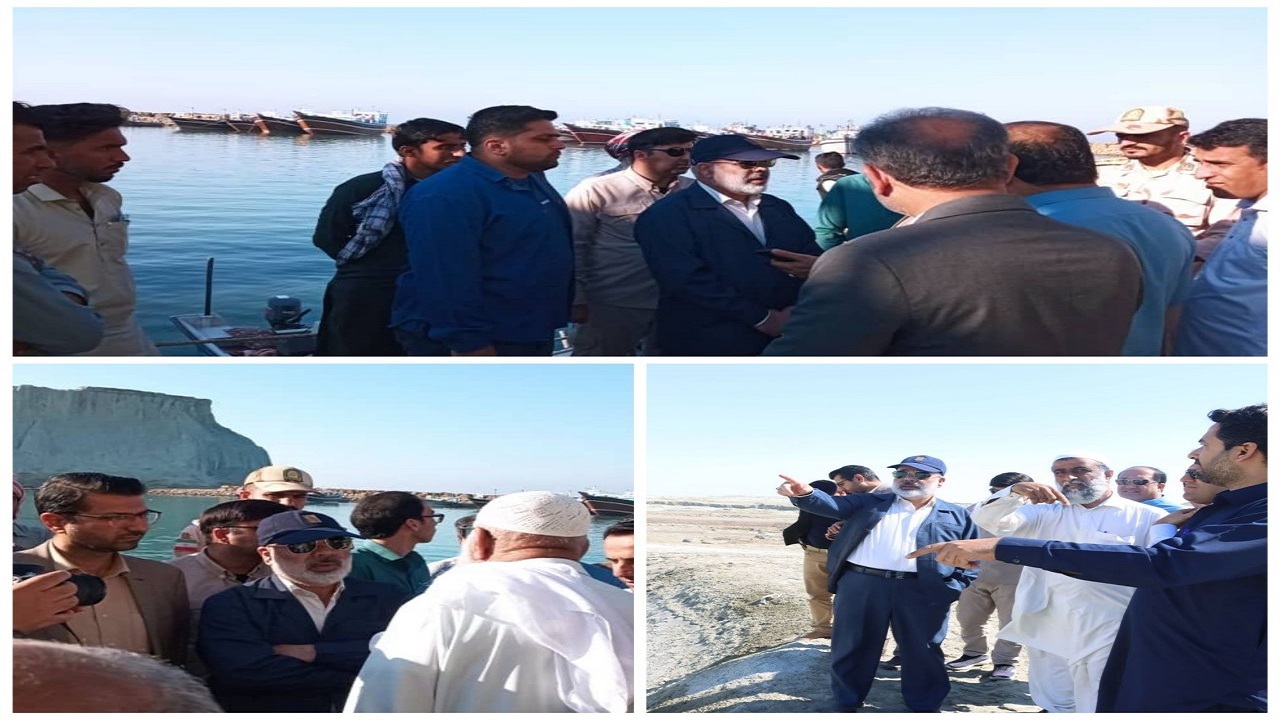 بازدید استاندار از سایت ۱۲۰ هزار هکتاری پرورش میگو رودیک