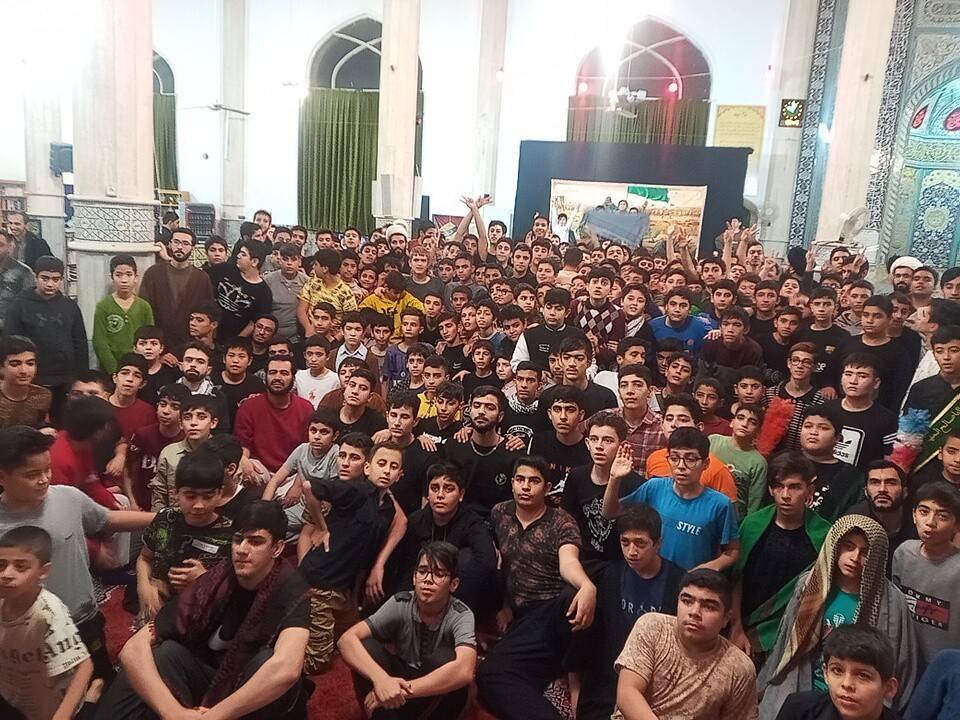 گوشه&zwnj;هایی از لحظات ناب عاشقی در مراسم اعتکاف دانش آموزان قم