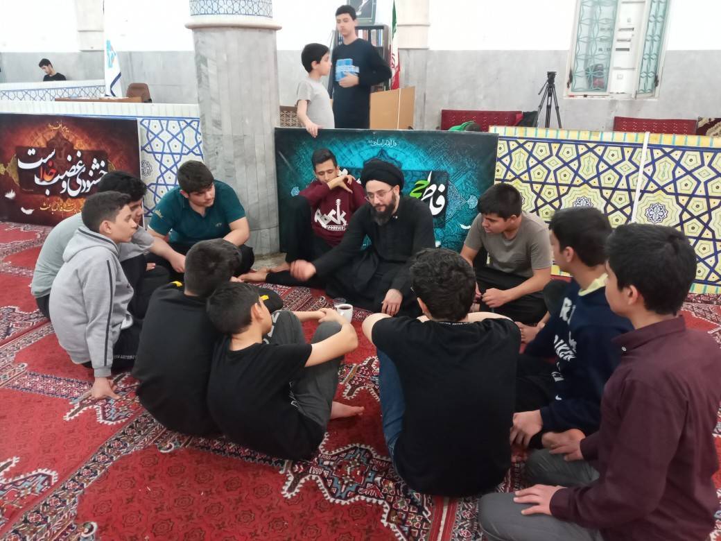 مراسم اعتکاف در قم