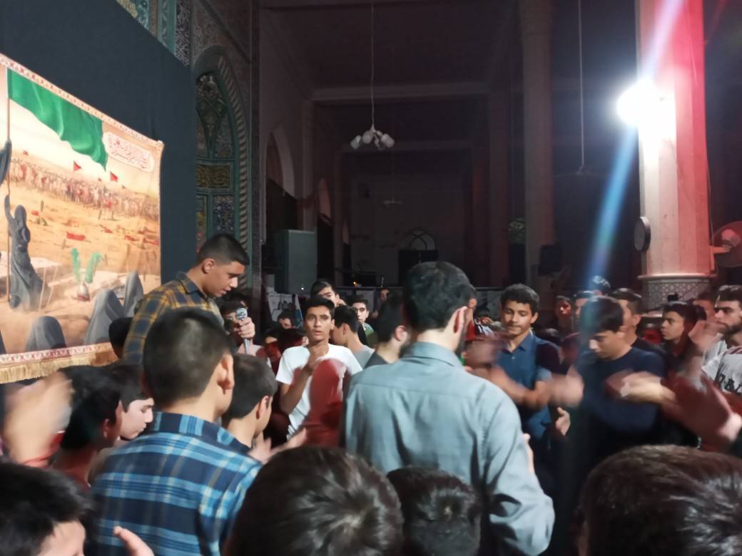تصاویری از مراسم اعتکاف دانش آموزی در قم