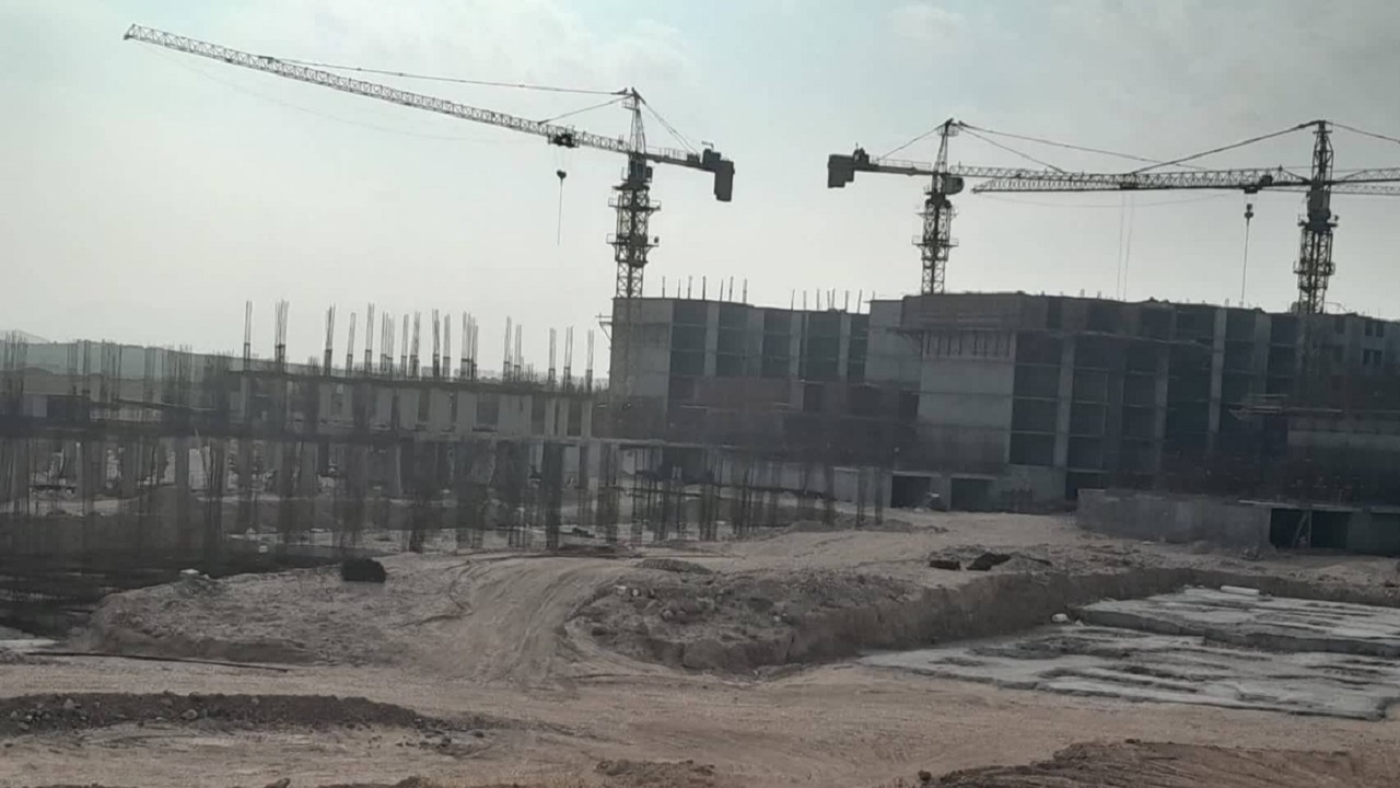 نیمه کاره رها شدن پروژه ۱۱۲۰ واحدی شهرک ولیعصر در بجنورد
