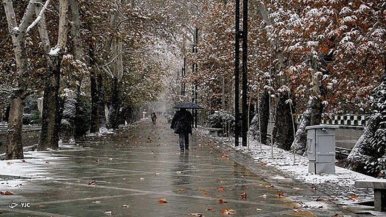 بارش برف و باران جنوب آذربایجان‌غربی را فرا گرفت