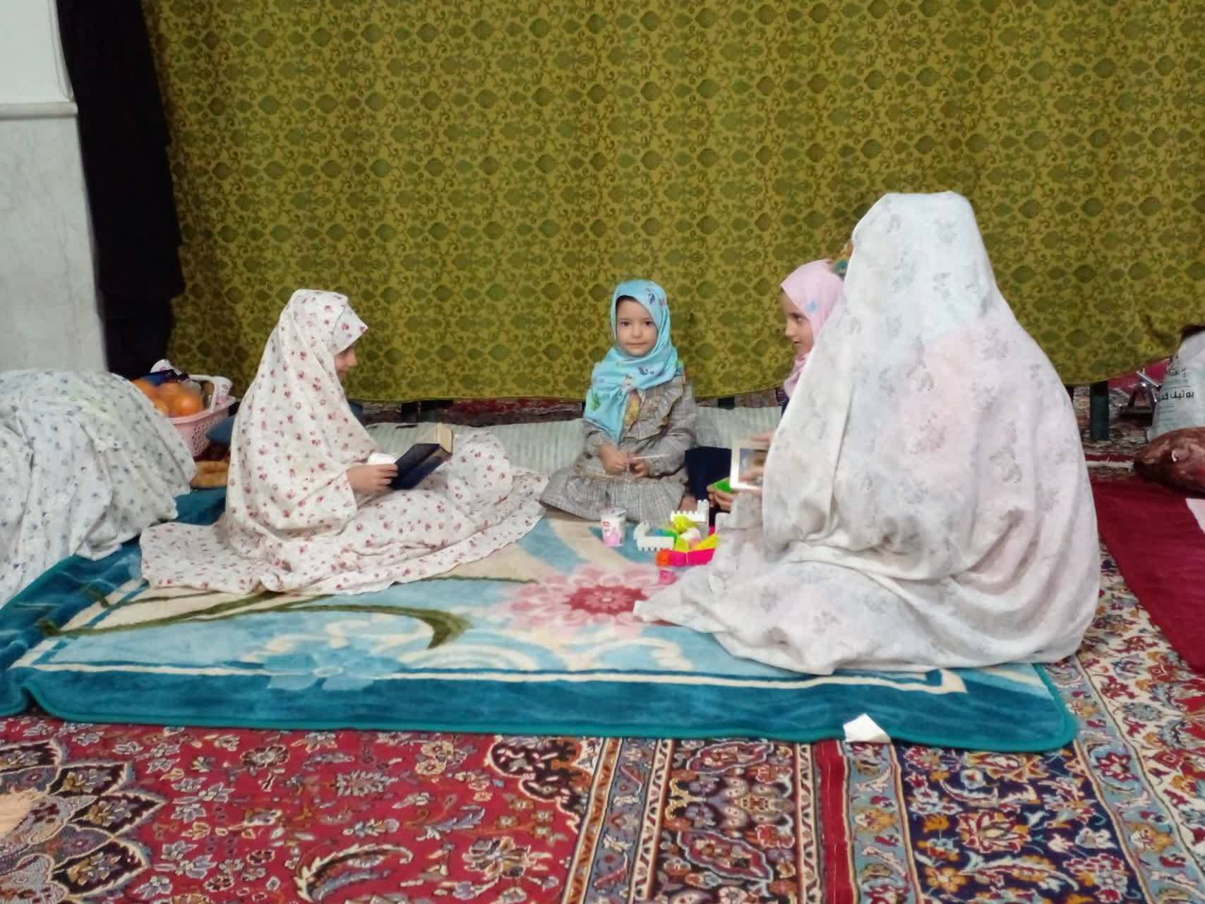کودکان در مراسم اعتکاف
