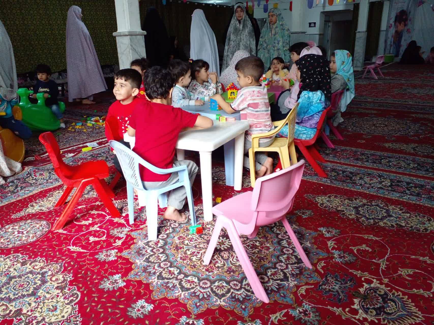 حضور کودکان در مراسم اعتکاف
