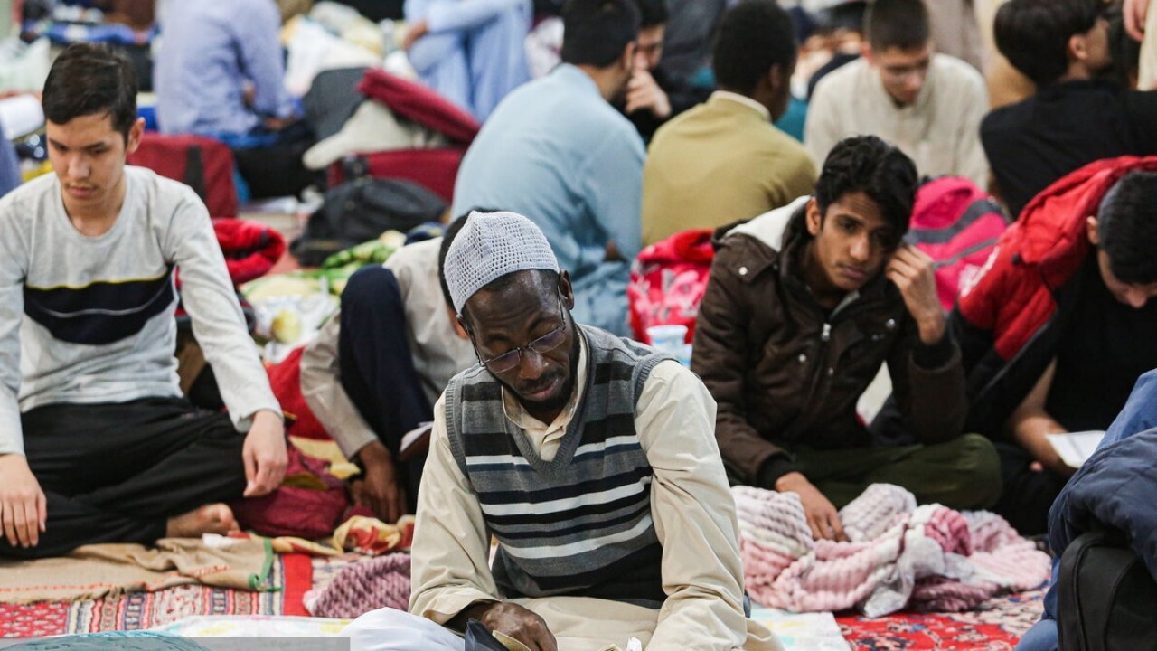 اعتکاف اتباع در قم