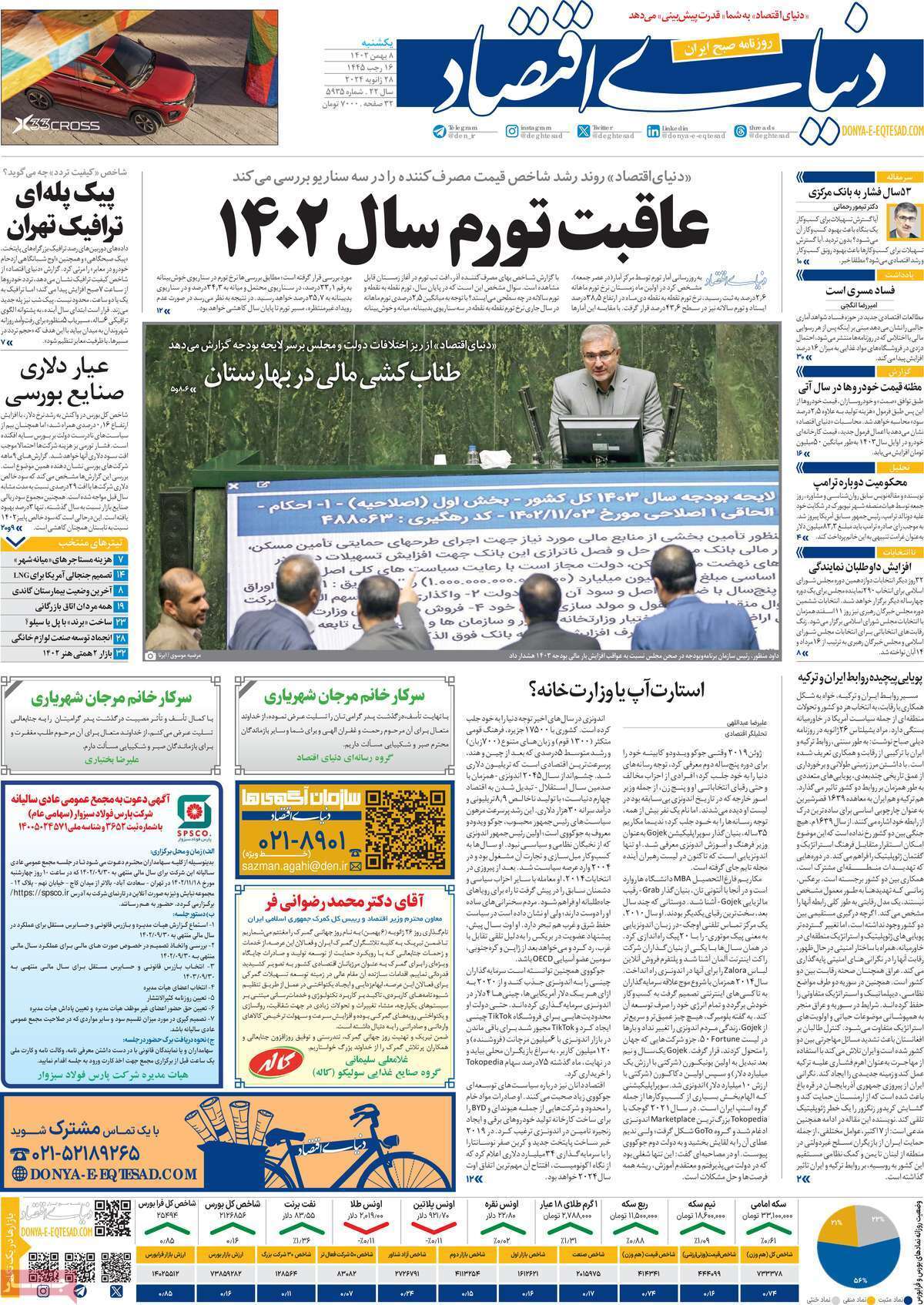 روزنامه دنیای اقتصاد