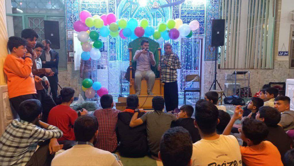 برگزاری مراسم اعتکاف در لارستان