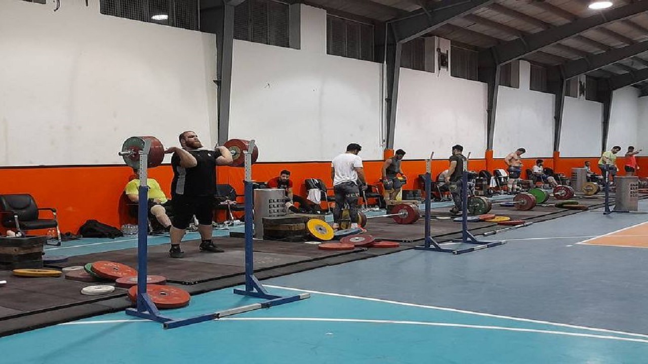 اردوی تیم ملی وزنه برداری در چالوس