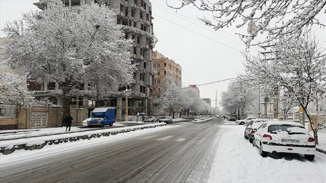 پیش‌بینی بارش برف در مناطق شمالی استان اردبیل