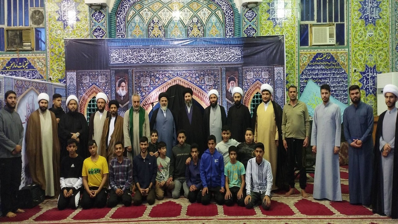 سنگ تمام جوانان و نوجوانان شهرستان کوت عبدالله در مراسم اعتکاف + فیلم