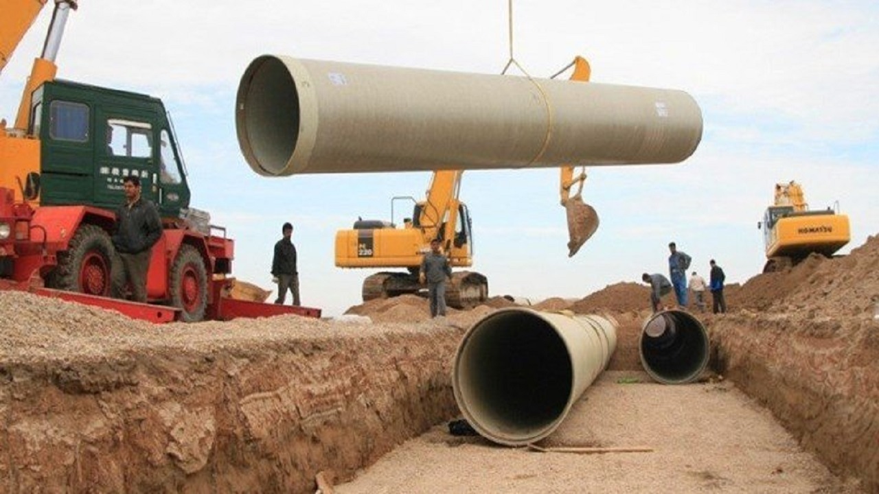 پیشرفت ۴۰ درصدی طرح انتقال آب اراضی کشاورزی روستای بالد