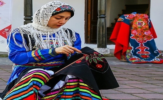 &laquo;رشتی دوزی&raquo;، یادگار سال&zwnj;های دور