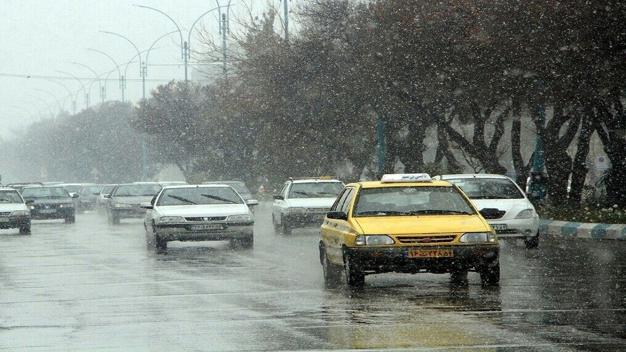 ادامه بارندگی ها در استان سمنان+ فیلم