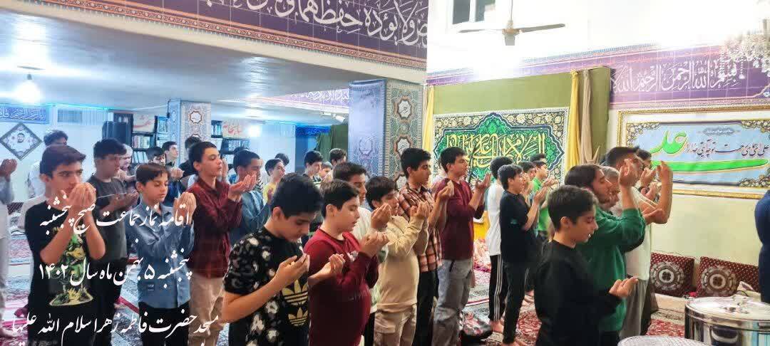 مزاسم اعتکاف در قرچک