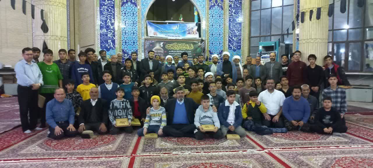 قابی خاطره انگیز در مراسم اعتکاف