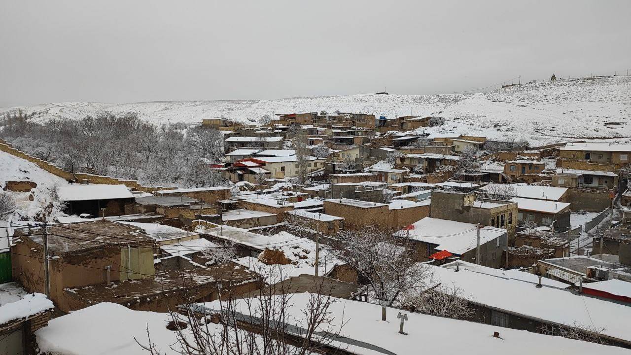 سفید پوش شدن روستا