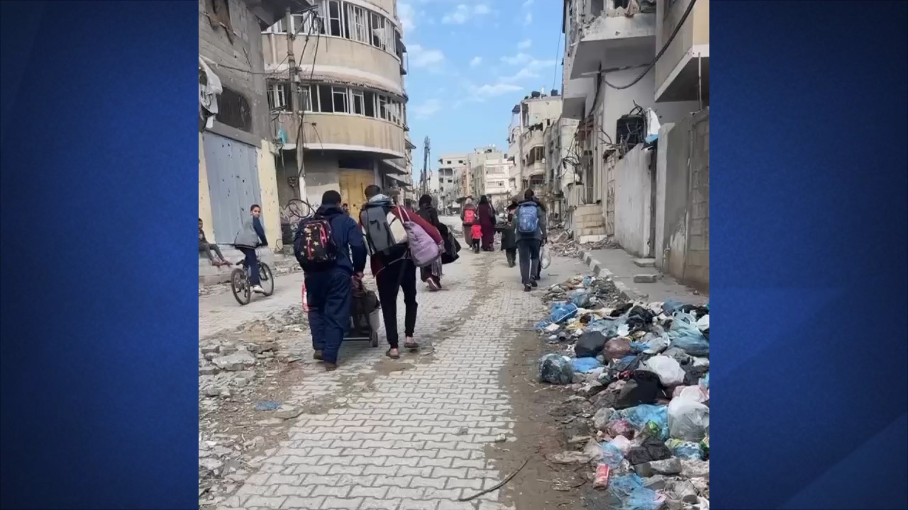 آوارگی فلسطینی‌ها در جنوب شرقی غزه + فیلم