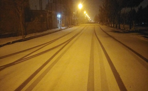 برف در خراسان جنوبی