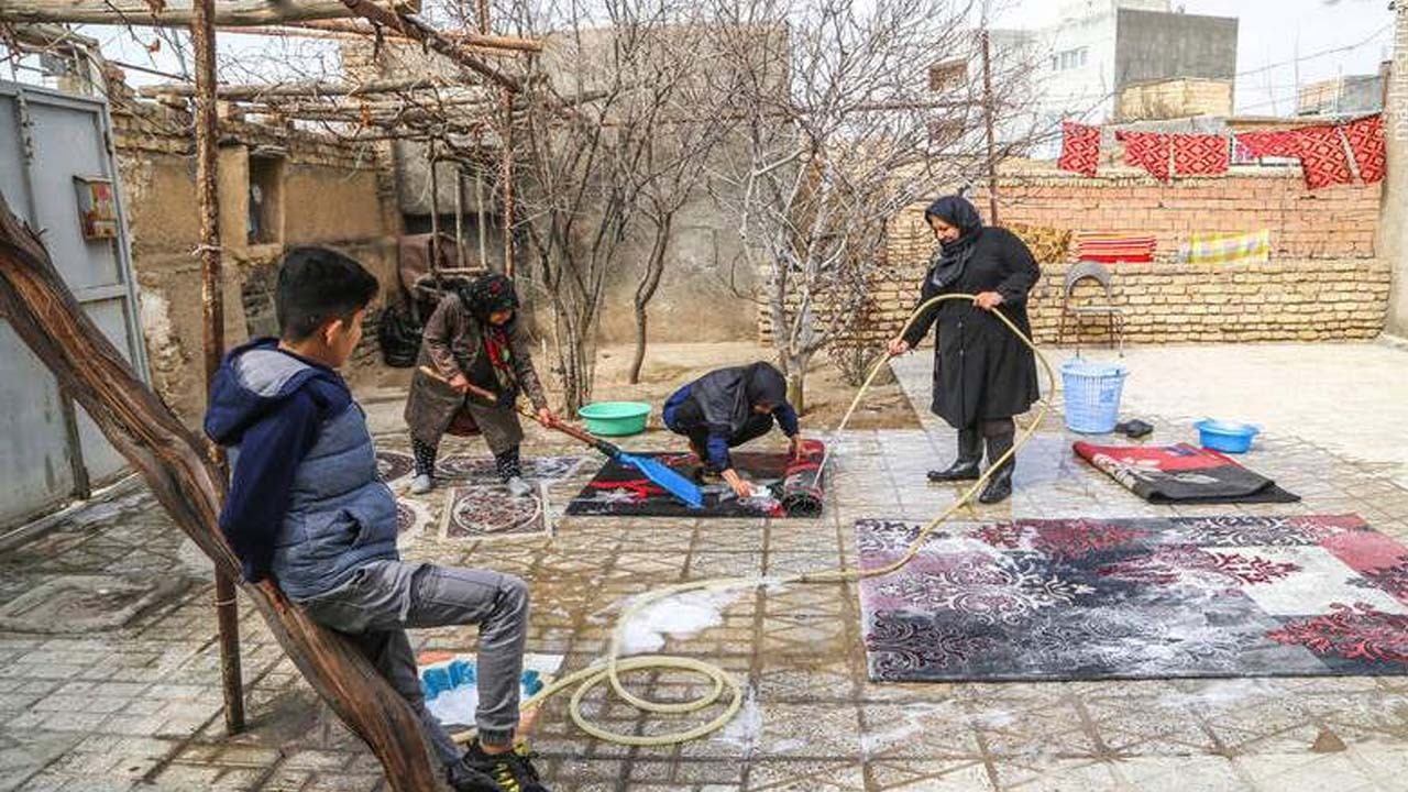 آقایان عزیز! بشور‌ و بساب شب عید یک وسواس زنانه نیست