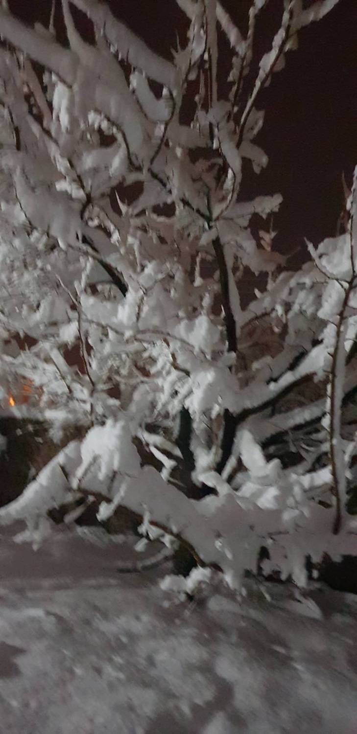 نمای زمستانی در روستای نهبندان