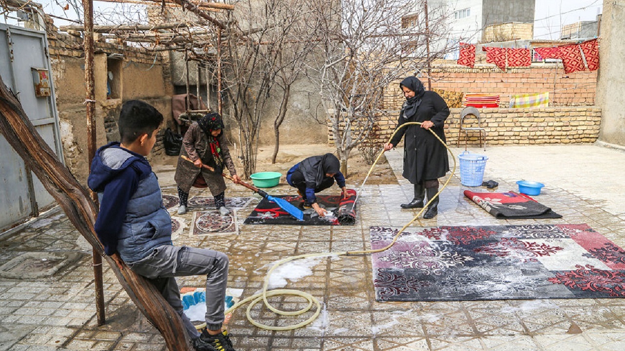 لزوم مدیریت منابع آبی ضمن حفظ سنت خانه‌تکانی