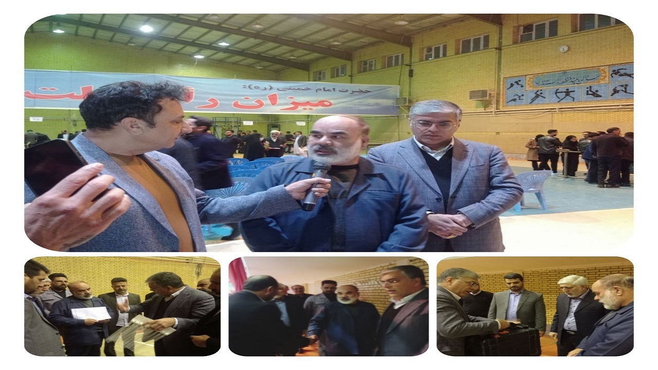 بازدید استاندار از ستاد انتخابات مرکز حوزه انتخابیه زاهدان
