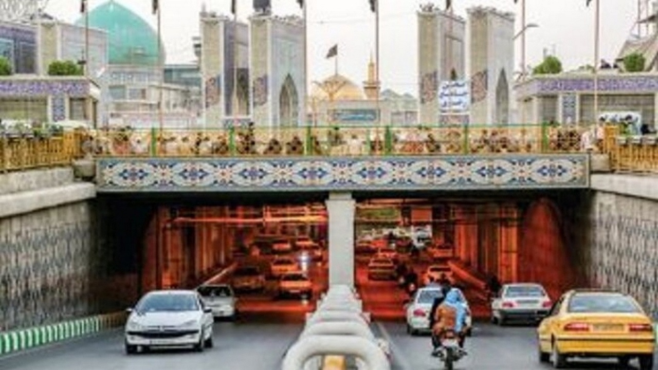 زیباسازی زیرگذر حرم مطهر رضوی از لنز دوربین شهروند خبرنگار