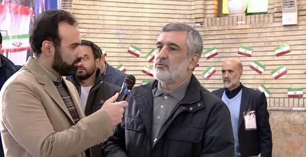 حضور حاجی زاده در انتخابات ۱۴۰۲