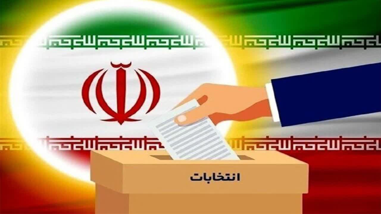 حضور مردم فارس در انتخابات از قاب تلویزیون + فیلم