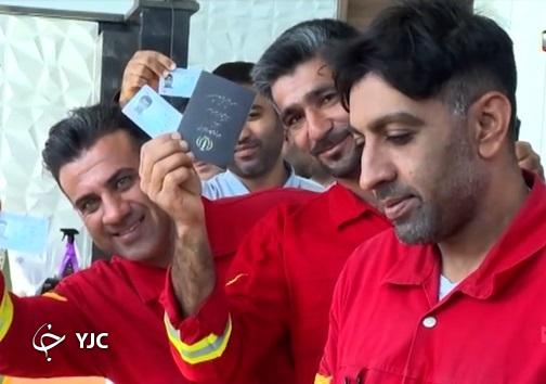 حضور پرشور هرمزگانی&zwnj;ها در شعب اخذ رأی