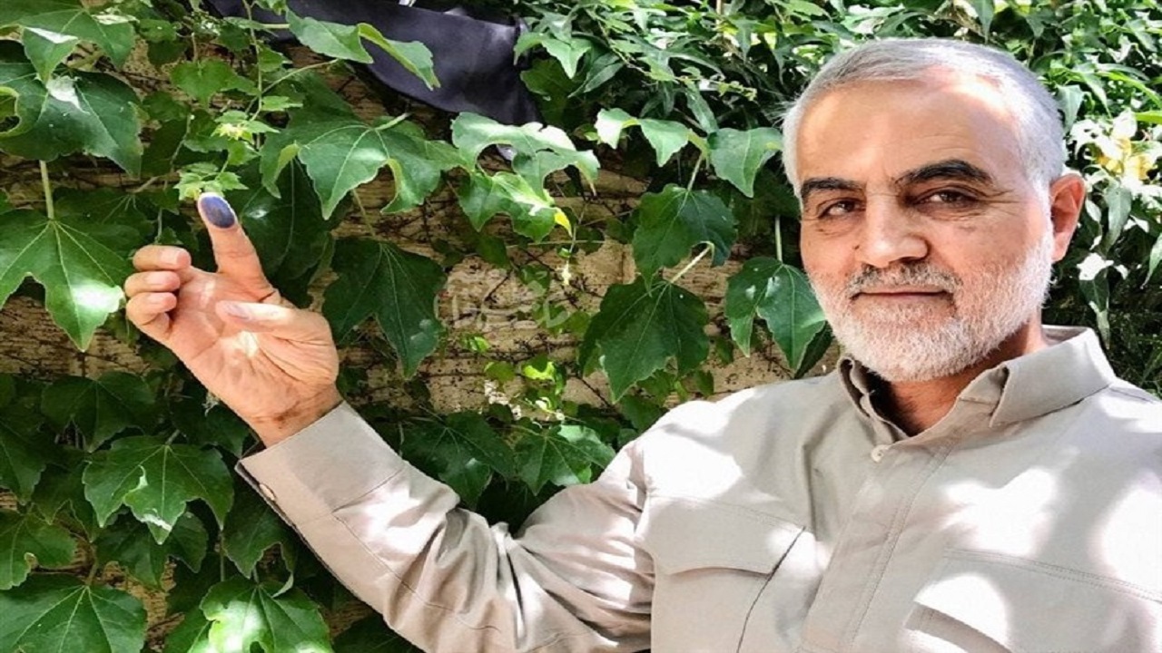 آخرین حضور حاج قاسم سلیمانی در انتخابات + عکس و فیلم