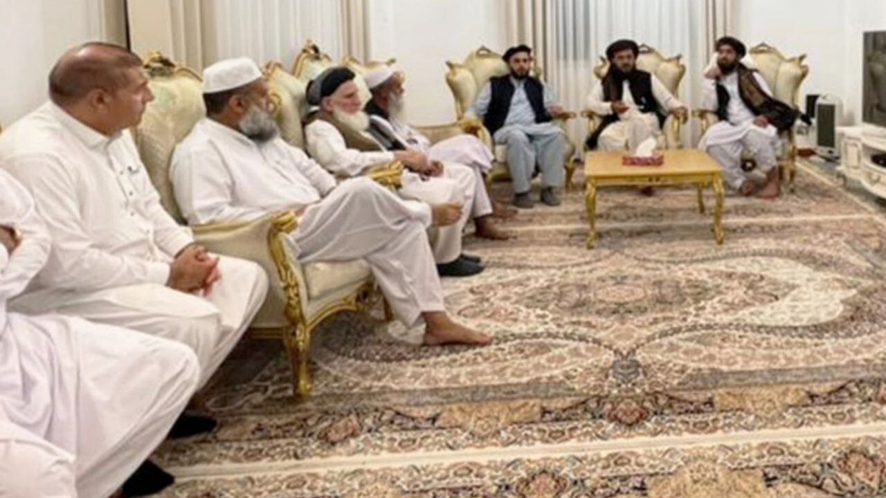 دیدار هیات طالبان با تجار افغانستانی‌