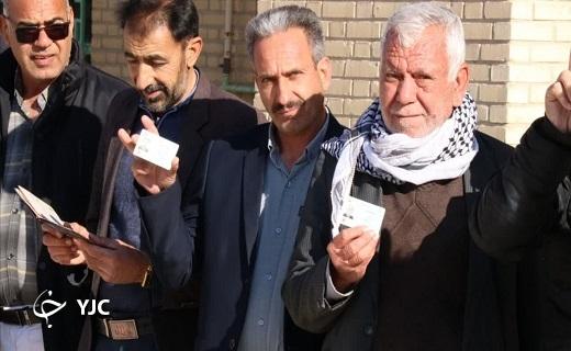 حضور حماسه آفرین مهردشتی&zwnj;ها در انتخابات