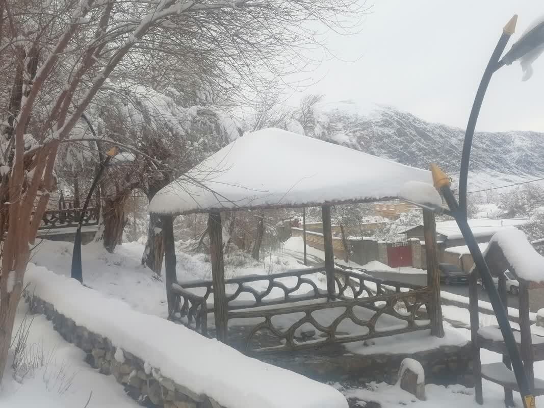 چهره زمستانی روستای طرز چهره زمستانی روستای طرز