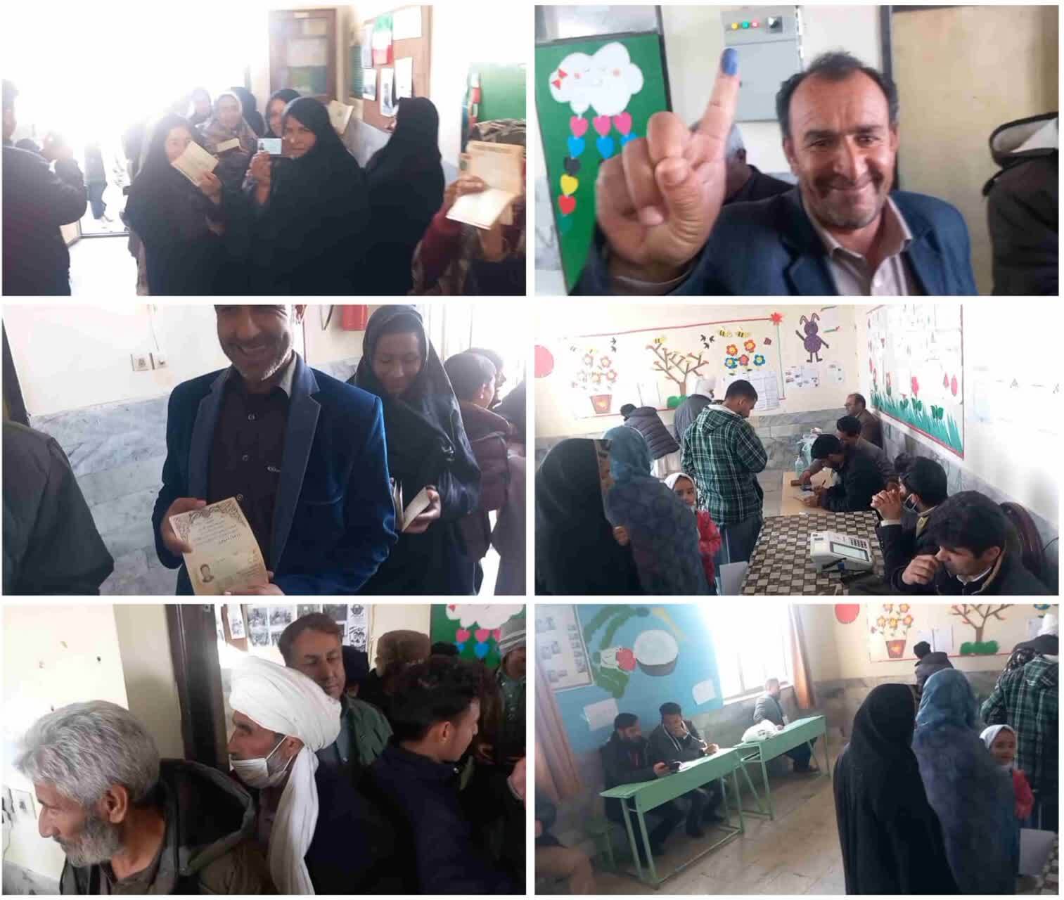مشارکت گرم خراسان جنوبی ها در روز سرد زمستانی