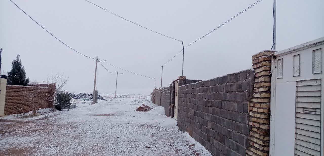 سفید پوش شدن روستای ده محمد با بارش برف سفید پوش شدن روستای ده محمد با بارش برف