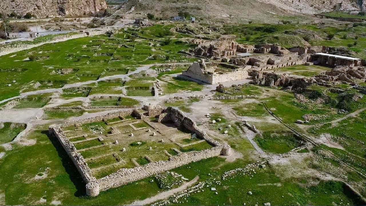 واکنش میراث فرهنگی درباره کاشت گل نرگس در مجموعه جهانی بیشاپور