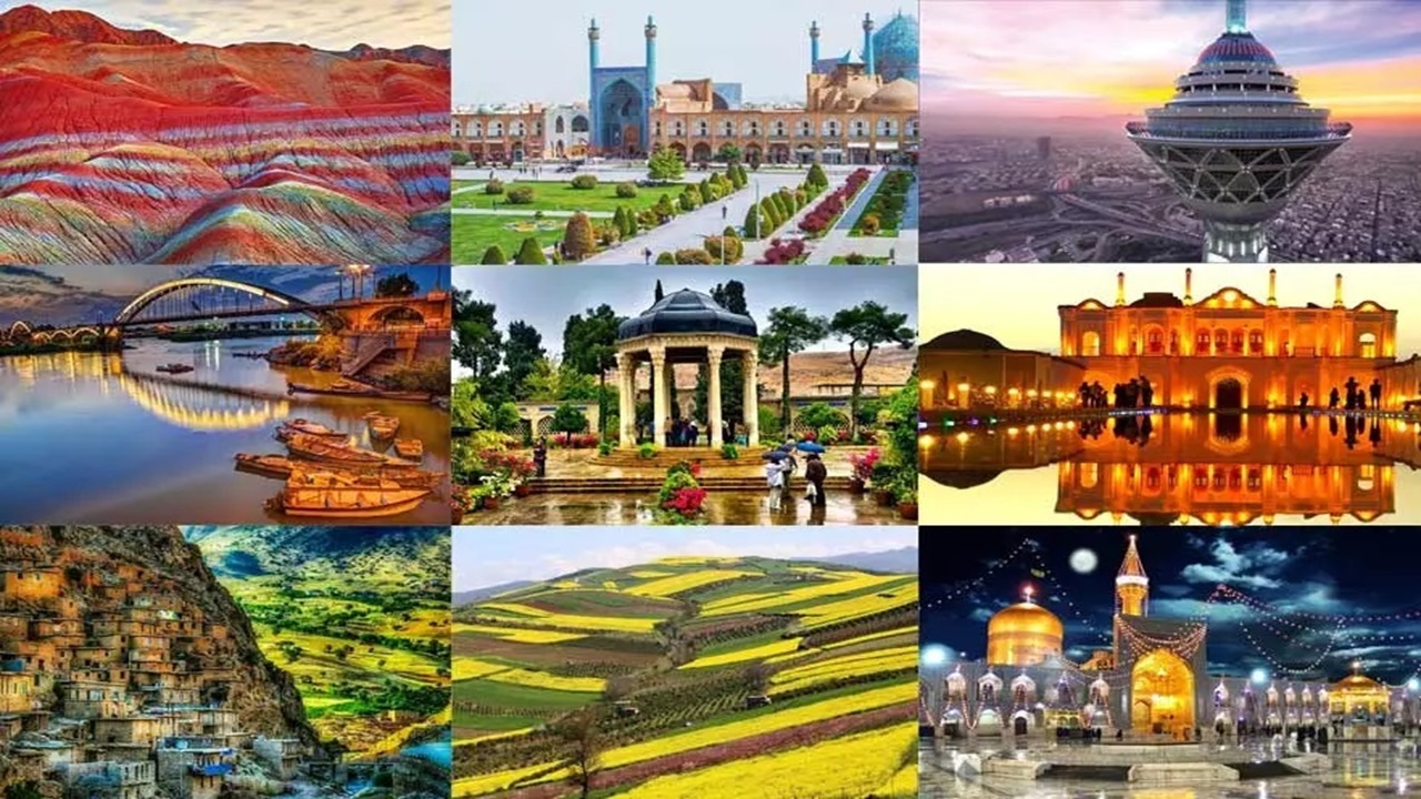 تصاویر تماشایی از مکان‌های سحرانگیز ایران برای تعطیلات نوروز + فیلم