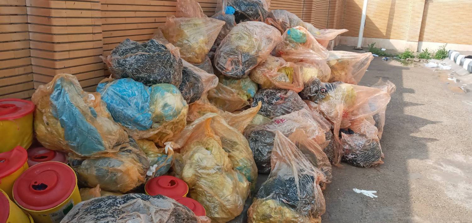 پایش پسماندهای بیمارستانی در هفتکل