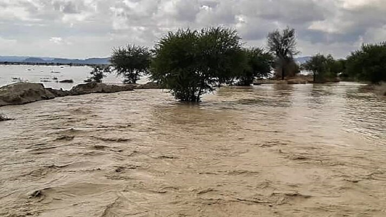 سیلاب در شهرستان دشتیاری فروکش کرد