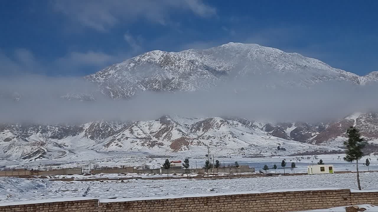 کنگان سربیشه رکوردار بارش برف در خراسان جنوبی