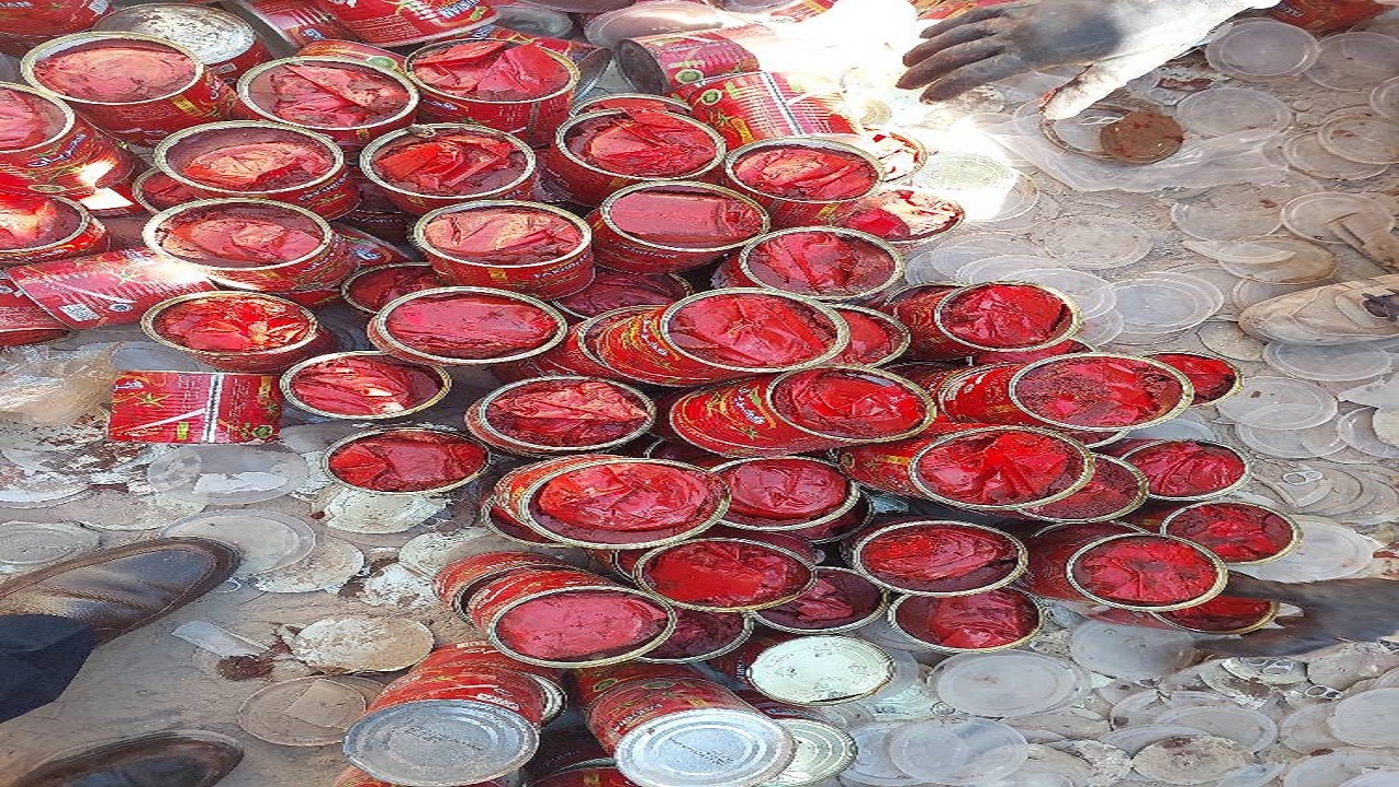 کشف یک تن و ۲۳۲ کیلوگرم حشیش با طعم رب گوجه
