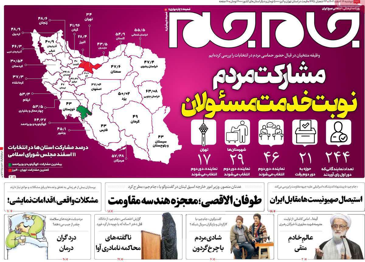 روزنامه جام جم